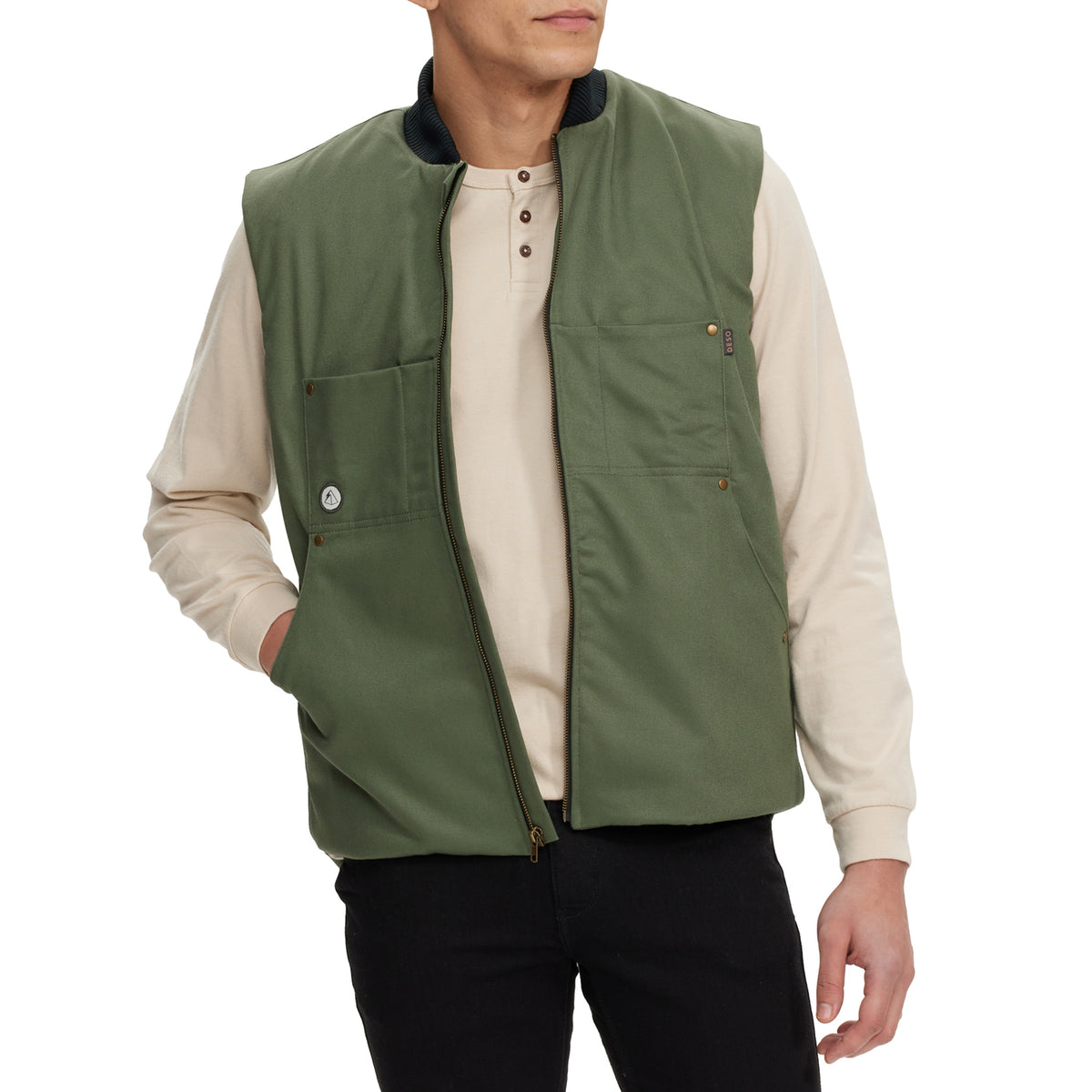 Deso Hard Chore Vest - Men's Dark Sage