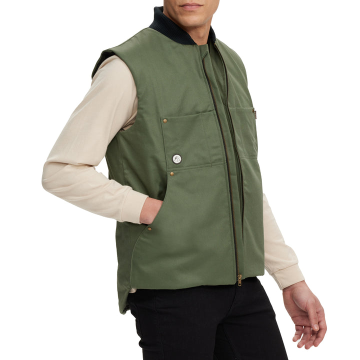 Deso Hard Chore Vest - Men's Dark Sage