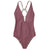 Patagonia Reversible Extended Break One-Piece Swimsuit - Women's Evening Mauve