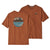 Patagonia Skyline Stencil Responsibili-Tee T-Shirt - Men's Fertile Brown