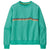 Patagonia Ridge Rise Stripe Uprisal Crew Sweater - Women's Fresh Teal