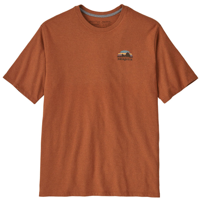 Patagonia Skyline Stencil Responsibili-Tee T-Shirt - Men's Fertile Brown