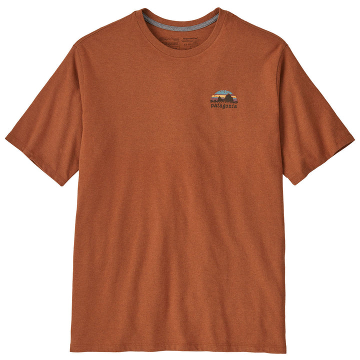 Patagonia Skyline Stencil Responsibili-Tee T-Shirt - Men's Fertile Brown