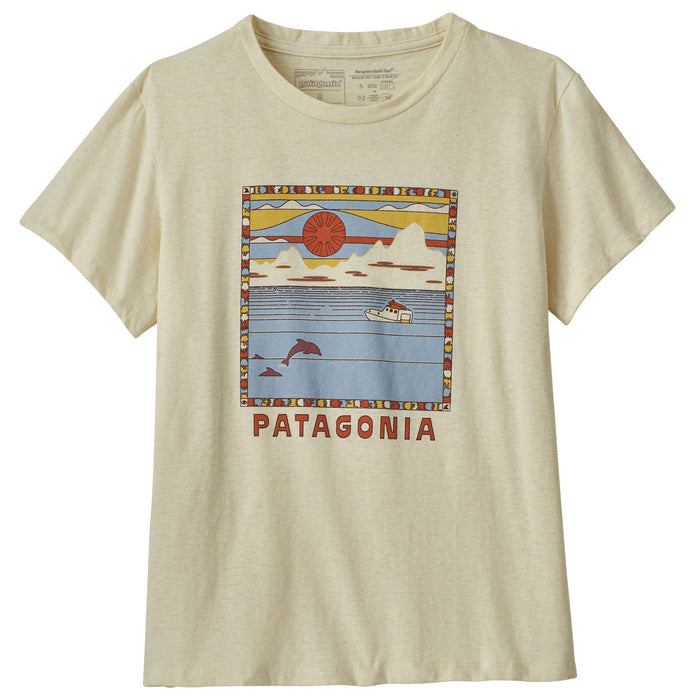 Patagonia Summit Swell Responsibili T-Shirt - Women's Birch White