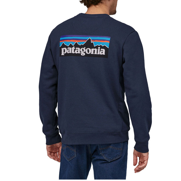 Patagonia P-6 Logo Uprisal Crew Sweatshirt - Men's New Navy