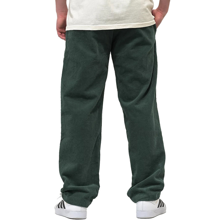 Krooked Eyes Dark Green Corduroy Pants - Men's