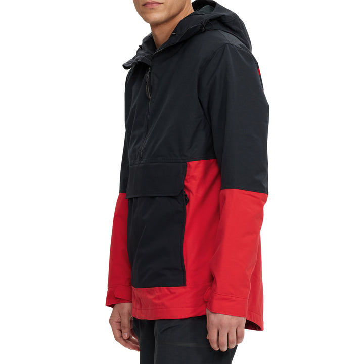 Armada x evo Rawlins Anorak - Men's Black/Solar
