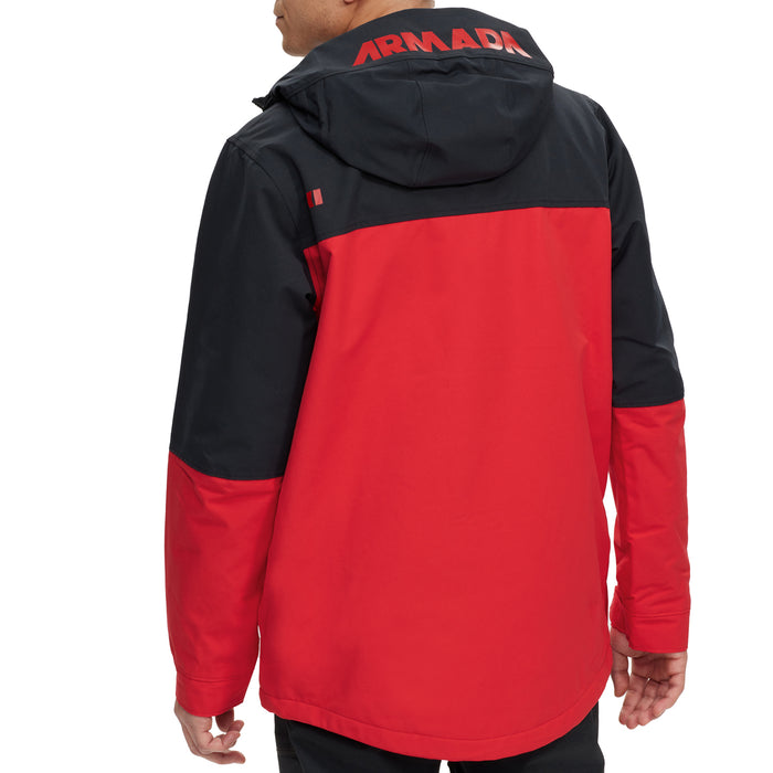 Armada x evo Rawlins Anorak - Men's Black/Solar