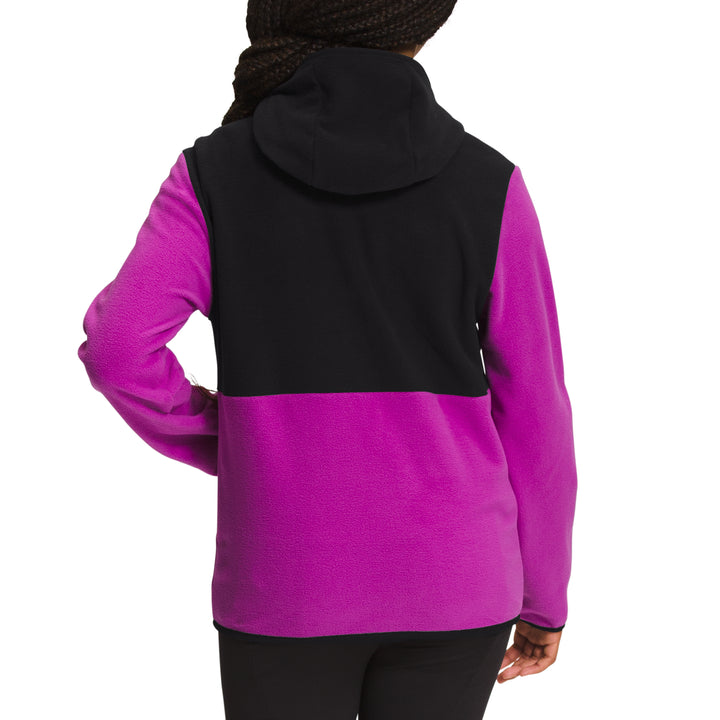 The North Face Glacier Full Zip Hooded Jacket - Kids' Purple Cactus Flower