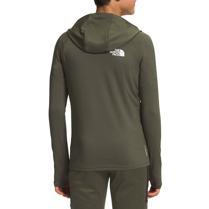 The North Face Amphibious Full Zip Sun Hoodie - Boys' New Taupe Green