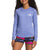 The North Face Amphibious Long-Sleeve Sun Top - Girls' Deep Periwinkle