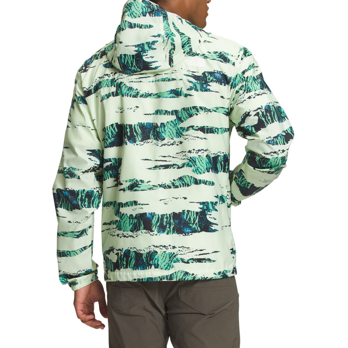 The North Face Printed Cyclone 3 Windbreaker - Men's Lime Cream Ravine Camo Print