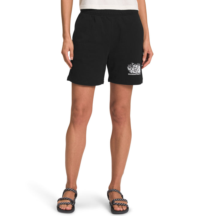 The North Face IWD Vintage Logo Fleece Shorts - Women's TNF Black