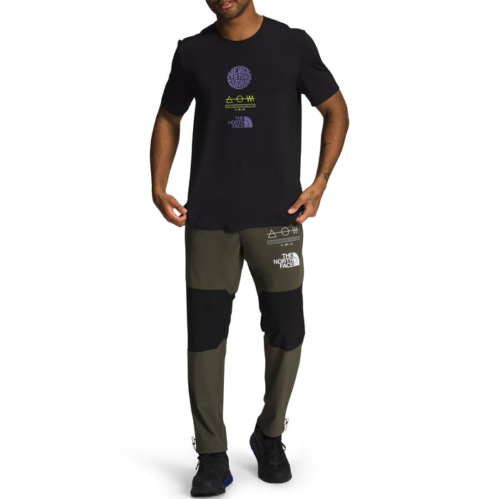 The North Face Trailwear Lost Coast Short-Sleeve Shirt - Men's TNF Black/LED Yellow