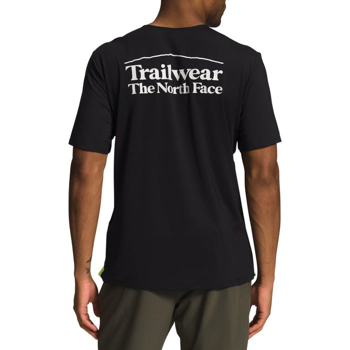 The North Face Trailwear Lost Coast Short-Sleeve Shirt - Men's TNF Black/LED Yellow