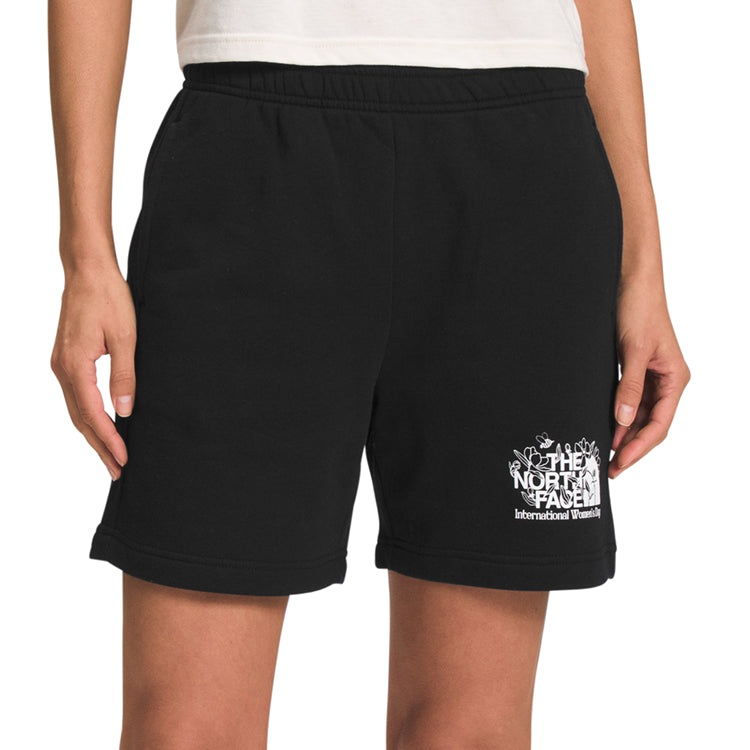 The North Face IWD Vintage Logo Fleece Shorts - Women's TNF Black