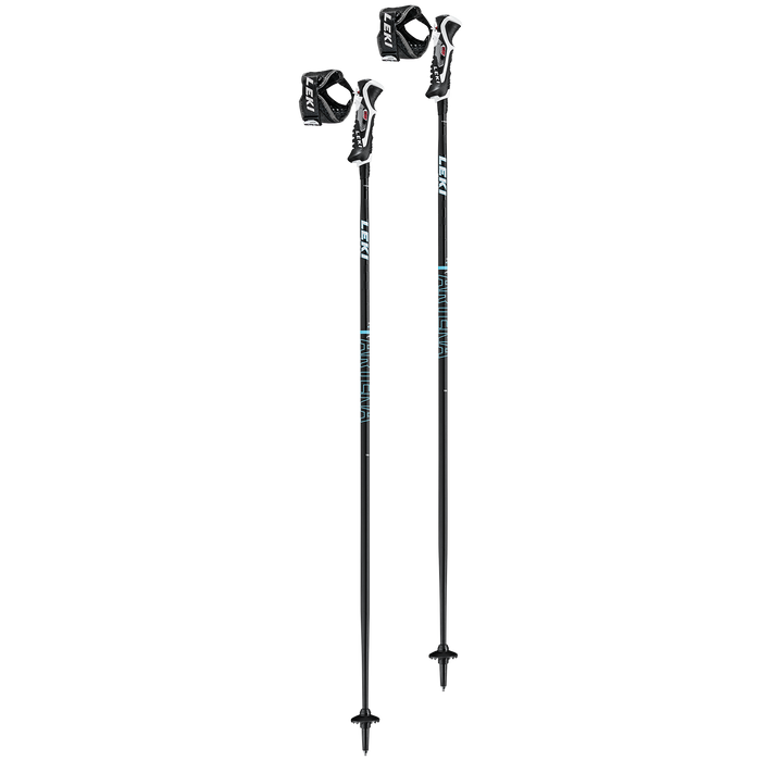 Leki Artena Airfoil 3D Ski Poles 2023 Black/Mint