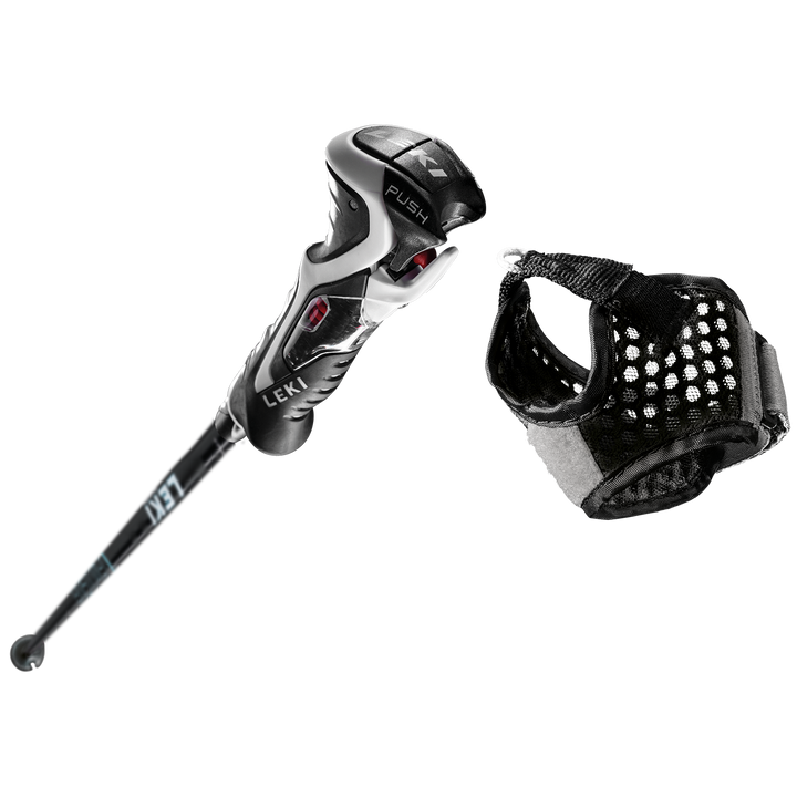Leki Artena Airfoil 3D Ski Poles 2023 Black/Mint
