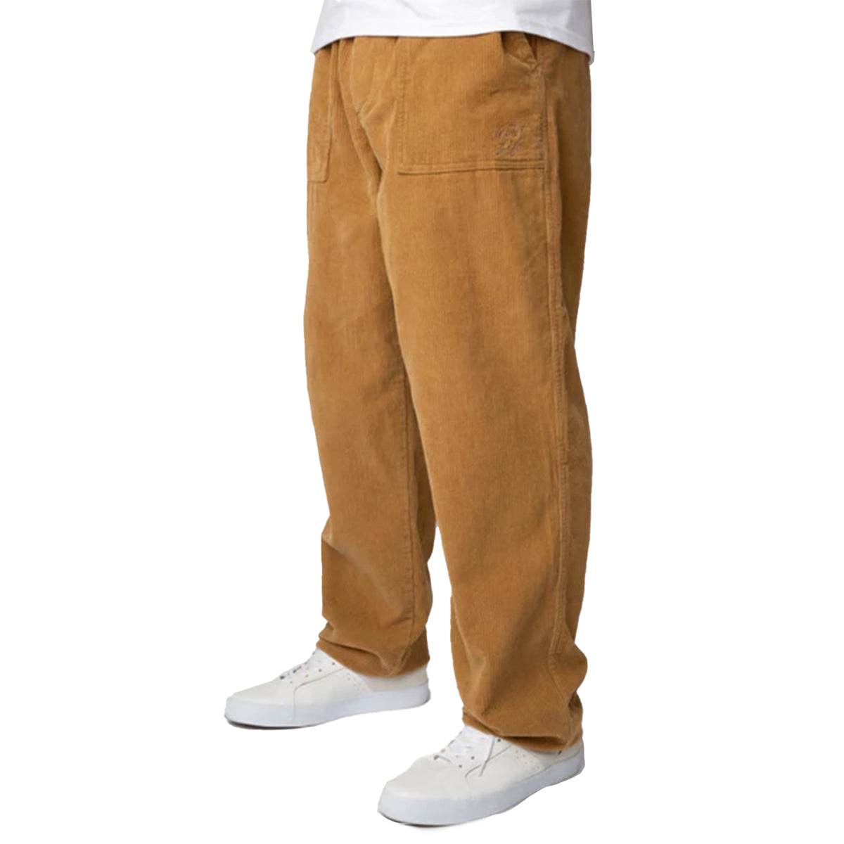 The Quiet Life Cord Kangaroo Pocket Pants - Men's Tan