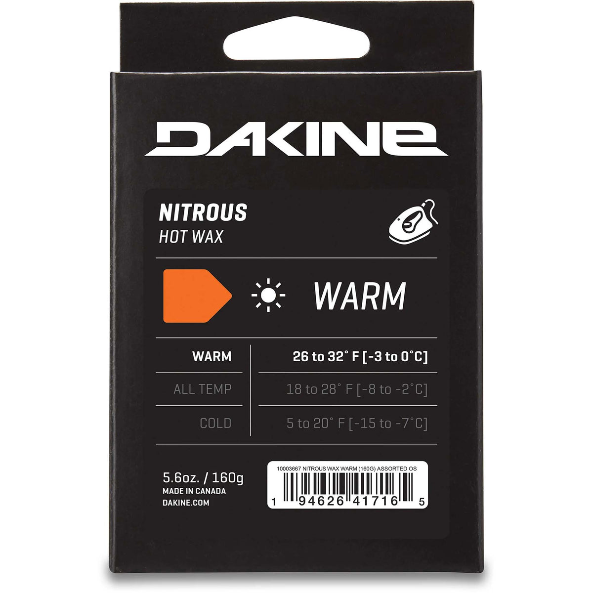 Dakine Nitrous Warm Wax Assorted