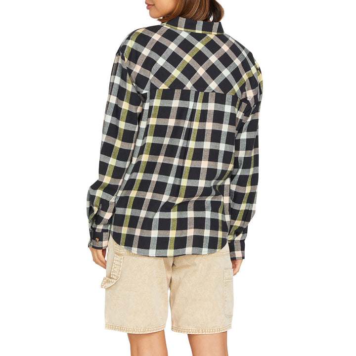 Volcom Plaid To Meet U Long-Sleeve Shirt - Women's Multi