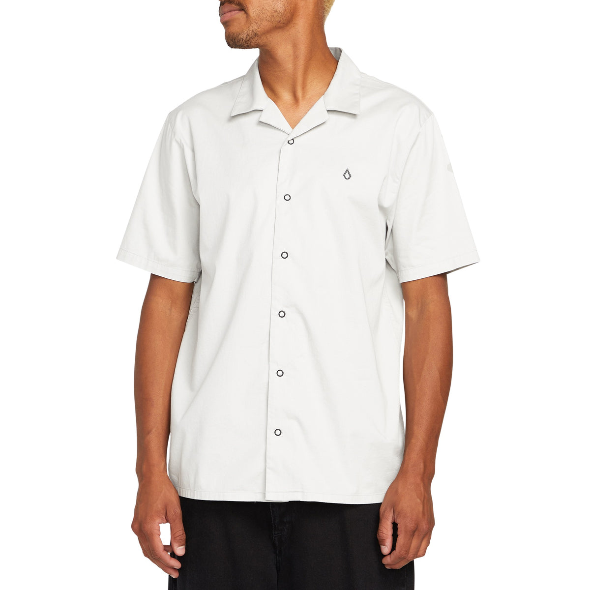 Volcom Skate Vitals Axel Shirt - Men's Tower Grey