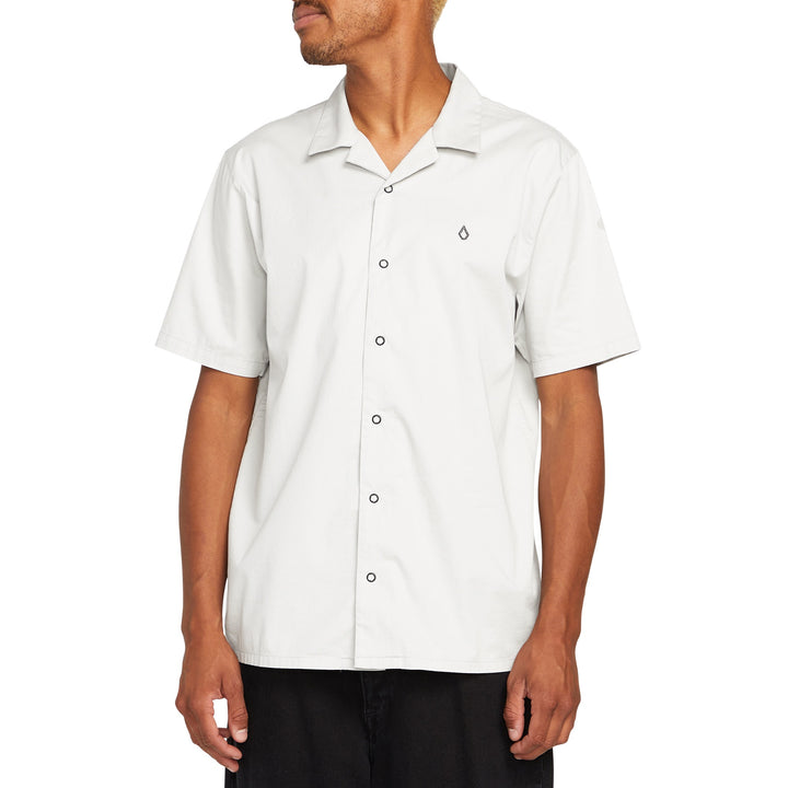 Volcom Skate Vitals Axel Shirt - Men's Tower Grey