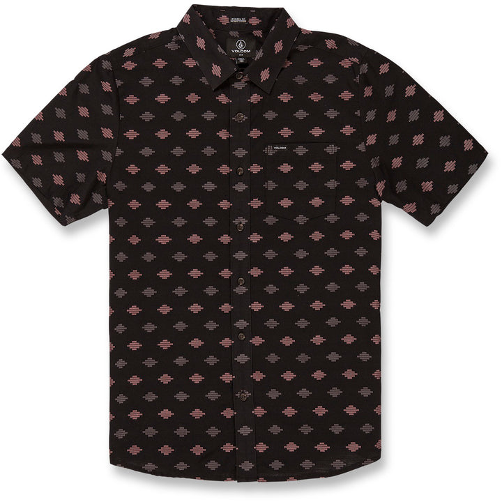 Volcom Stackstone Shirt - Men's Rinsed Black
