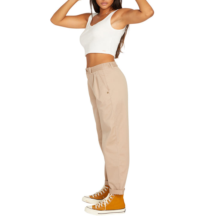 Volcom Frochickie Trouser Pants - Women's Taupe