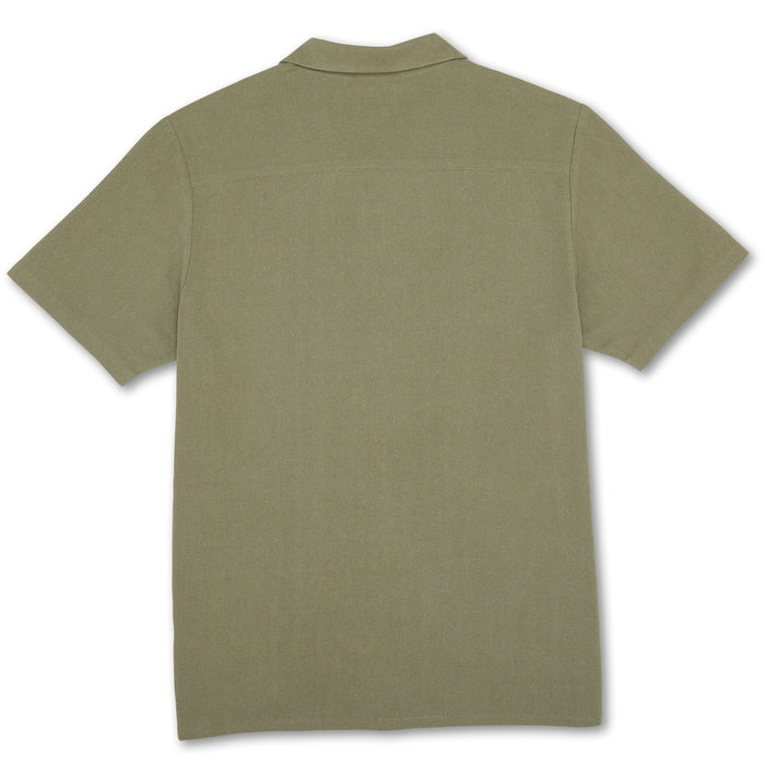 Volcom Hobarstone Short-Sleeve Shirt - Men's Army Green Combo
