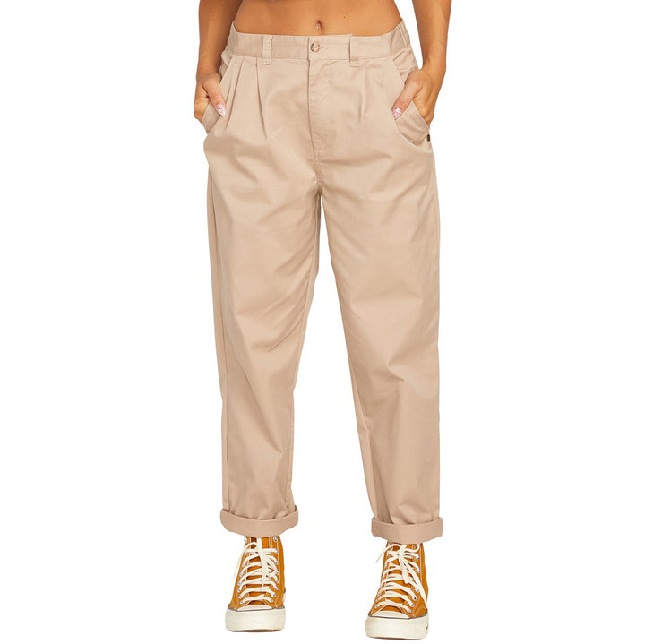 Volcom Frochickie Trouser Pants - Women's Taupe