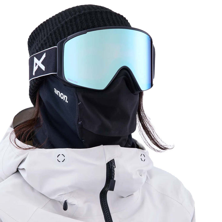 Anon M4S Cylindrical Goggles Black/Perceive Variable Blue+Perceive Cloudy Pink