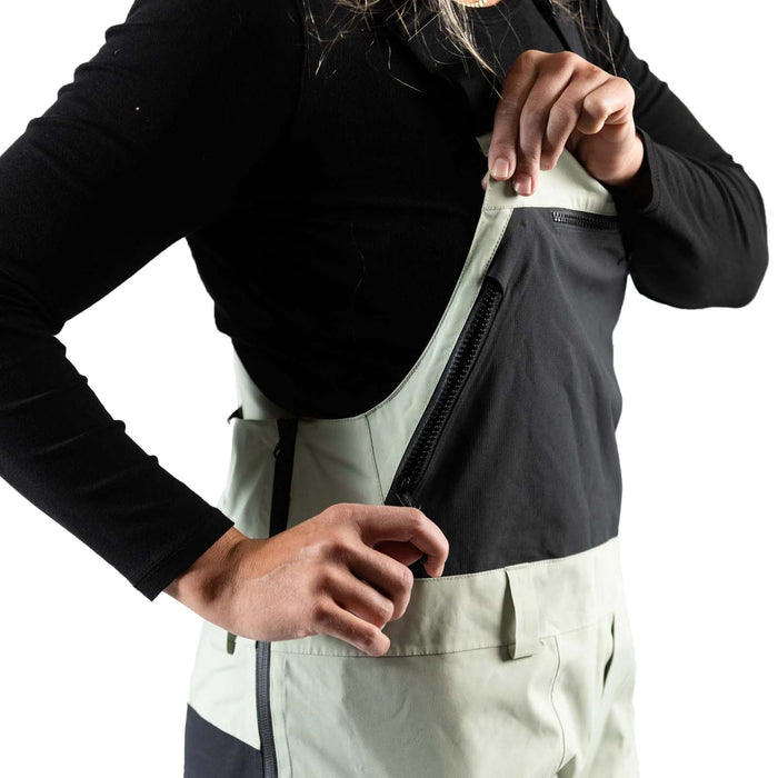 Jones Mountain Surf Bibs - Women's Sage Green