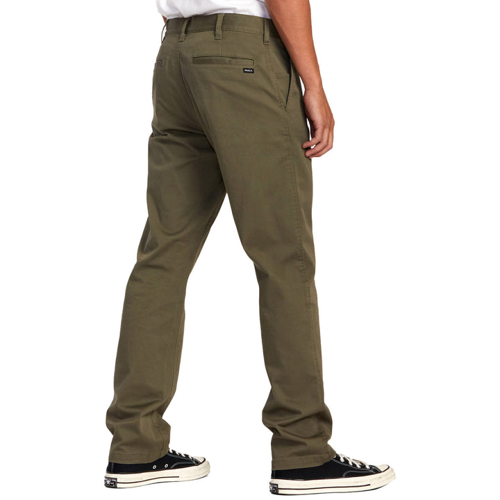 RVCA The Weekend Stretch Pants - Men's Olive