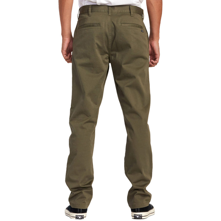 RVCA The Weekend Stretch Pants - Men's Olive