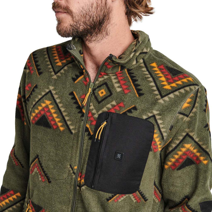 Roark Landfall Fleece - Men's Dark Military