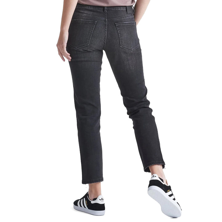DU/ER Performance Denim Girlfriend Jeans - Women's Vintage Black