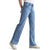 DU/ER Midweight Performance Denim Wide Leg Jeans - Women's Vintage Blue