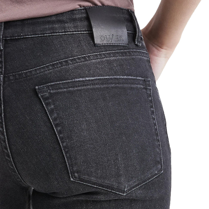 DU/ER Performance Denim Girlfriend Jeans - Women's Vintage Black