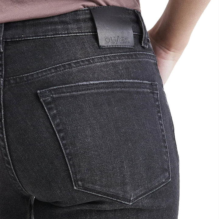 DU/ER Performance Denim Girlfriend Jeans - Women's Vintage Black