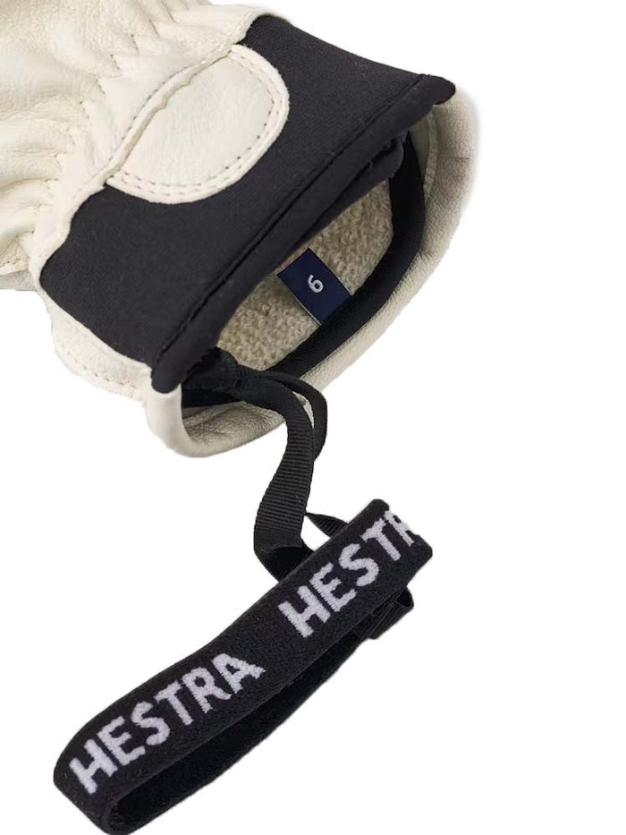 Hestra Wakayama 5-Finger Gloves Almond White/ Almond White