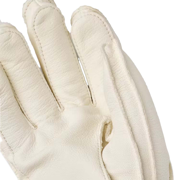 Hestra Wakayama 5-Finger Gloves Almond White/ Almond White