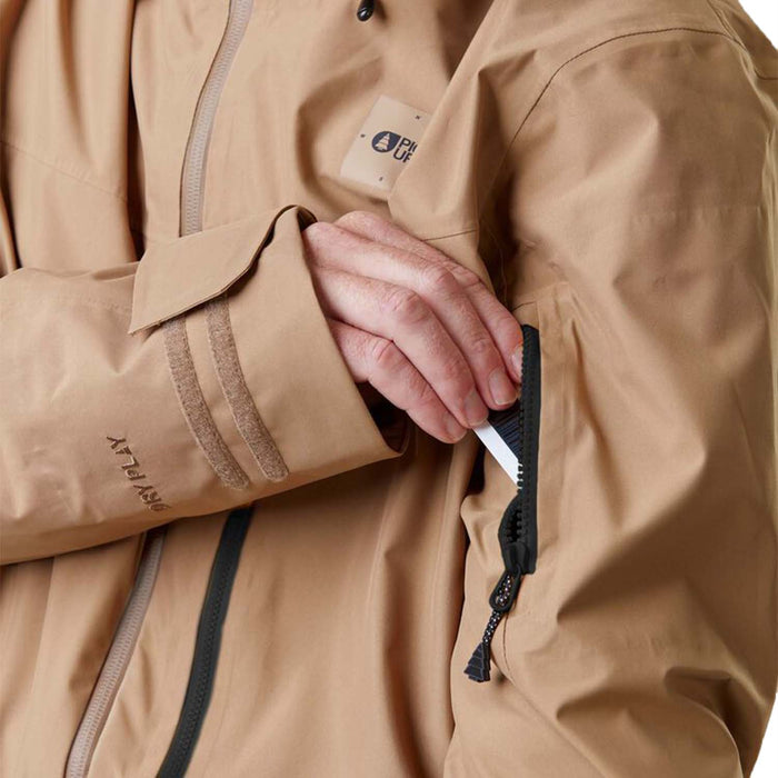 Picture Organic Broader 3L Jacket - Men's Dark Stone