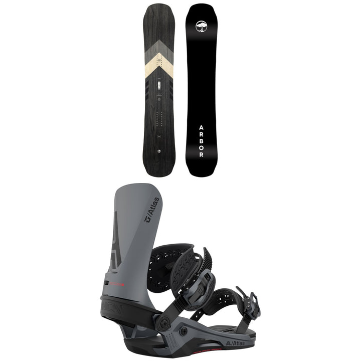 Arbor Coda Camber Snowboard + Union Atlas Snowboard Binding 2023