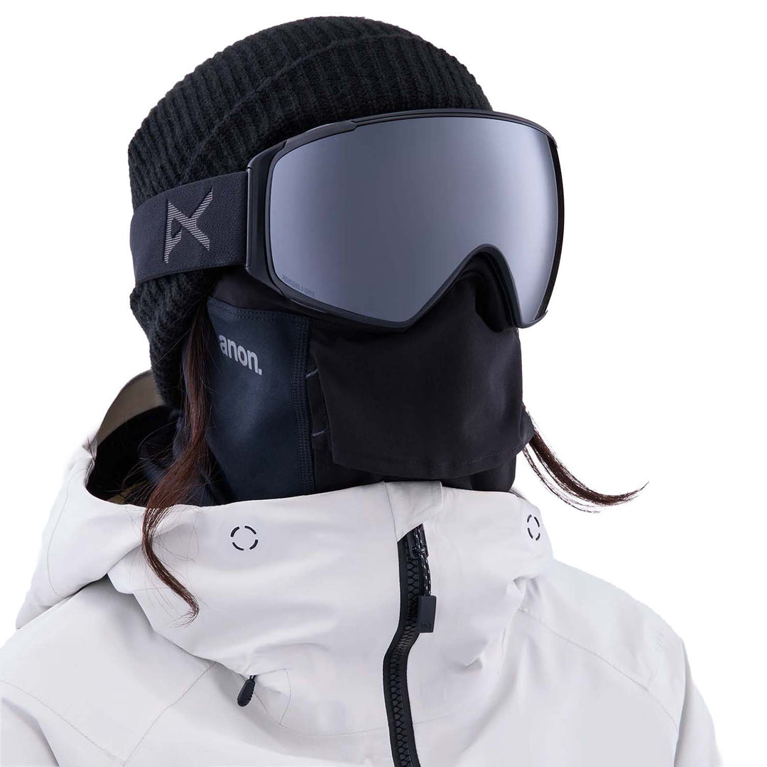Anon M4S Toric Goggles + Bonus Lens + MFI Face Mask Smoke; Perceive Sunny Onyx + Perceive Variable Violet