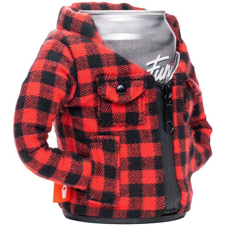 Puffin The Lumber Jack Koozie Red