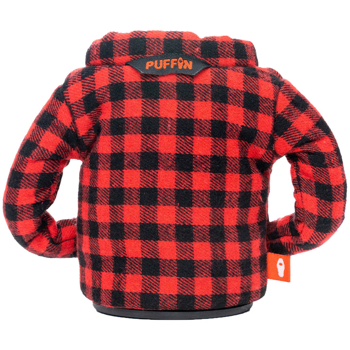 Puffin The Lumber Jack Koozie Red