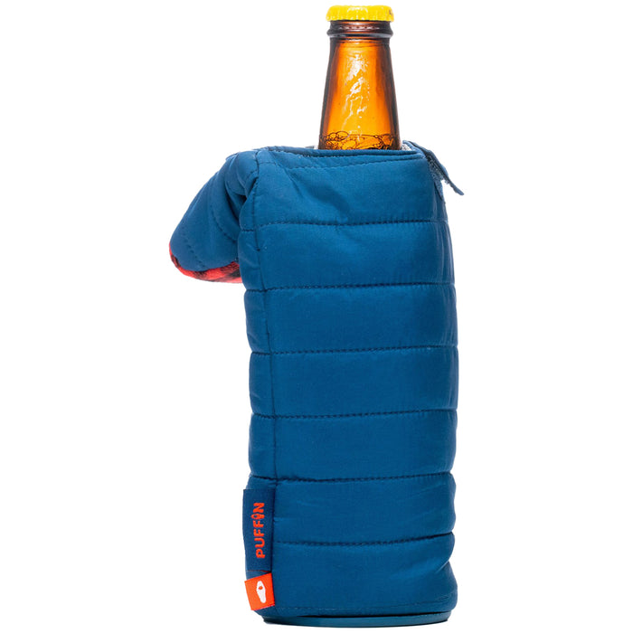 Puffin The OG Koozie Sailor Blue/Puffin Red