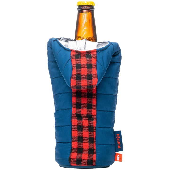 Puffin The OG Koozie Sailor Blue/Puffin Red