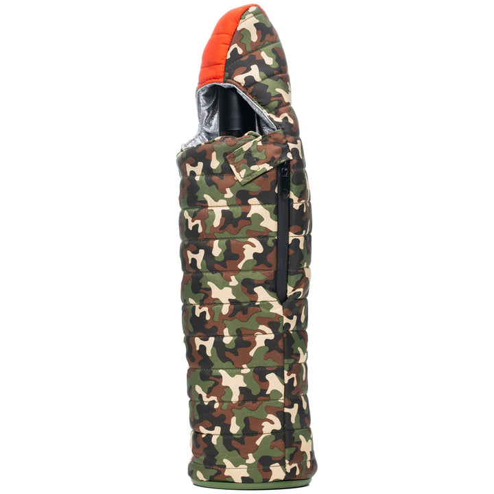 Puffin The Caddy Koozie Woodsy Camo/Puffin Red